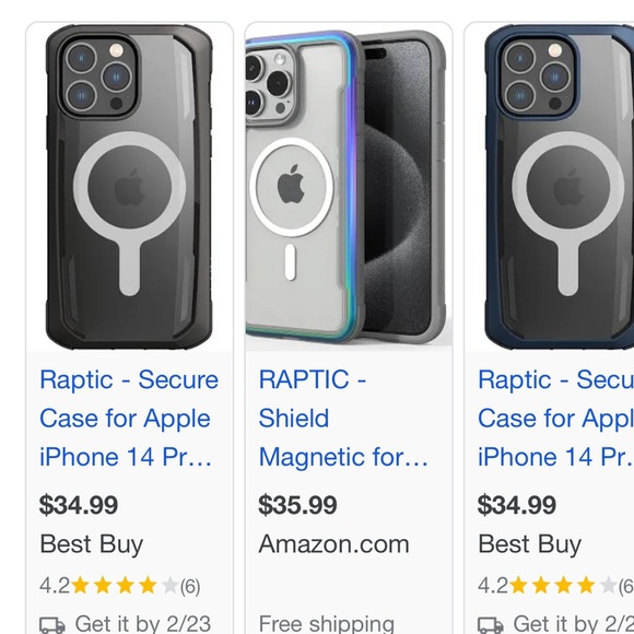 Raptic iPhone 15 pro max phone case - Picture 2 of 2